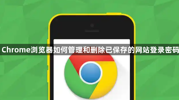 Chrome浏览器如何管理和删除已保存的网站登录密码1