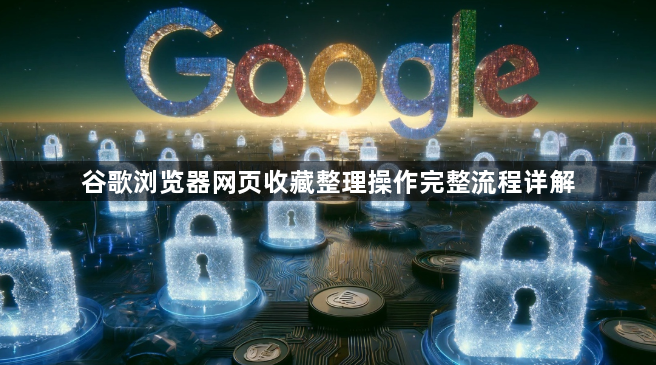 谷歌浏览器网页收藏整理操作完整流程详解1