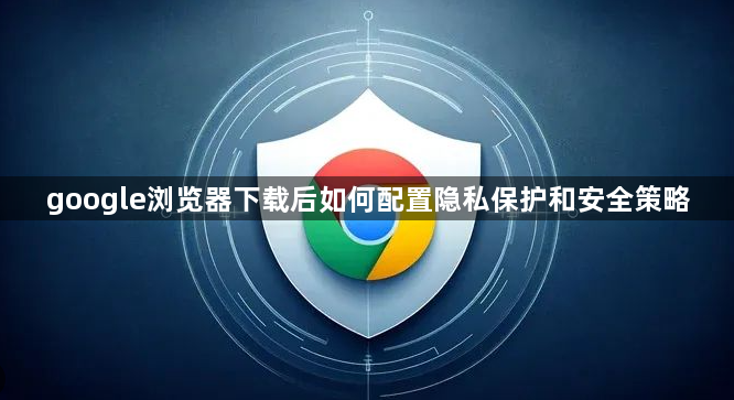 google浏览器下载后如何配置隐私保护和安全策略1