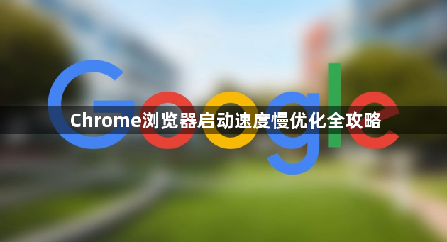 Chrome浏览器启动速度慢优化全攻略1