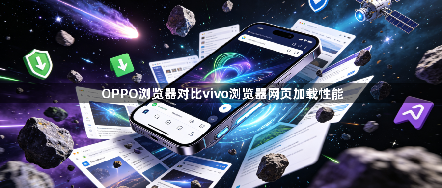 OPPO浏览器对比vivo浏览器网页加载性能1