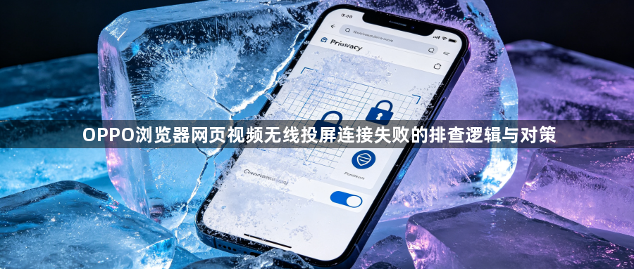 OPPO浏览器网页视频无线投屏连接失败的排查逻辑与对策1