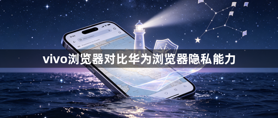 vivo浏览器对比华为浏览器隐私能力1
