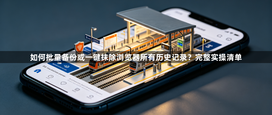 如何批量备份或一键抹除浏览器所有历史记录？完整实操清单1