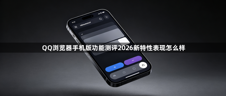 QQ浏览器手机版功能测评2026新特性表现怎么样1