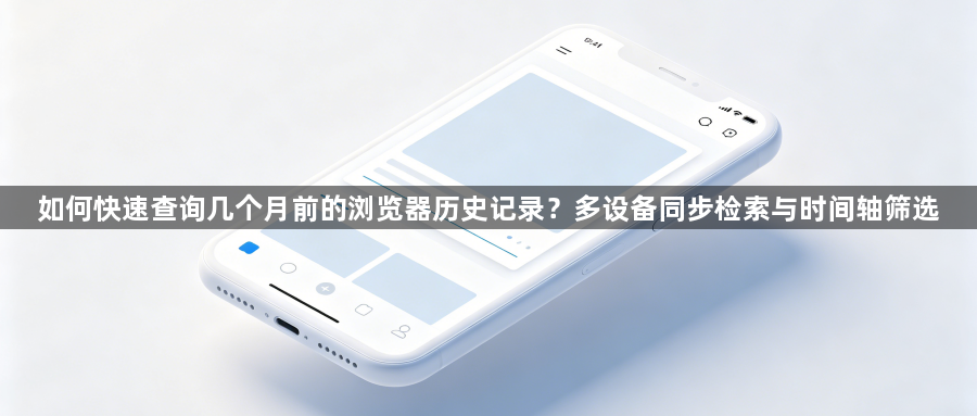 如何快速查询几个月前的浏览器历史记录？多设备同步检索与时间轴筛选1