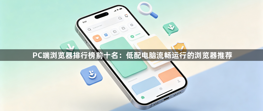PC端浏览器排行榜前十名：低配电脑流畅运行的浏览器推荐1