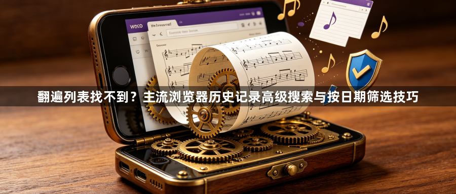 翻遍列表找不到？主流浏览器历史记录高级搜索与按日期筛选技巧1