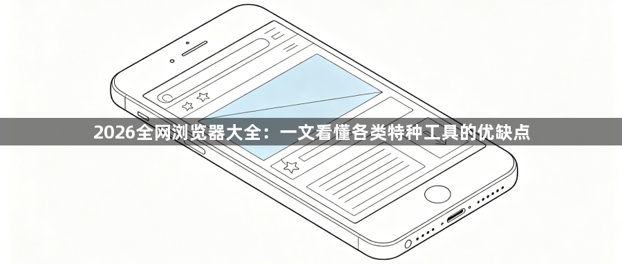 2026全网浏览器大全：一文看懂各类特种工具的优缺点1