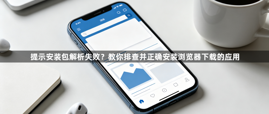 提示安装包解析失败？教你排查并正确安装浏览器下载的应用1