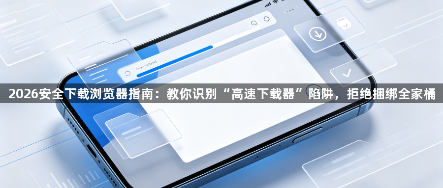 2026安全下载浏览器指南：教你识别“高速下载器”陷阱，拒绝捆绑全家桶1