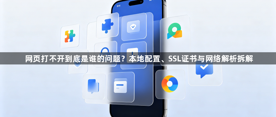 网页打不开到底是谁的问题？本地配置、SSL证书与网络解析拆解1
