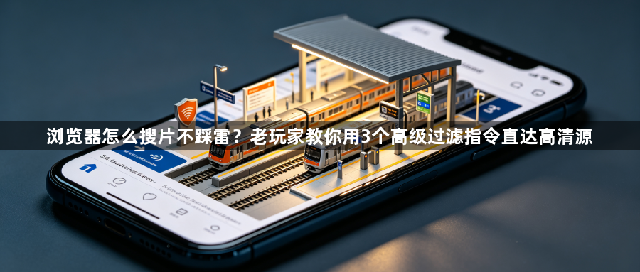 浏览器怎么搜片不踩雷？老玩家教你用3个高级过滤指令直达高清源1