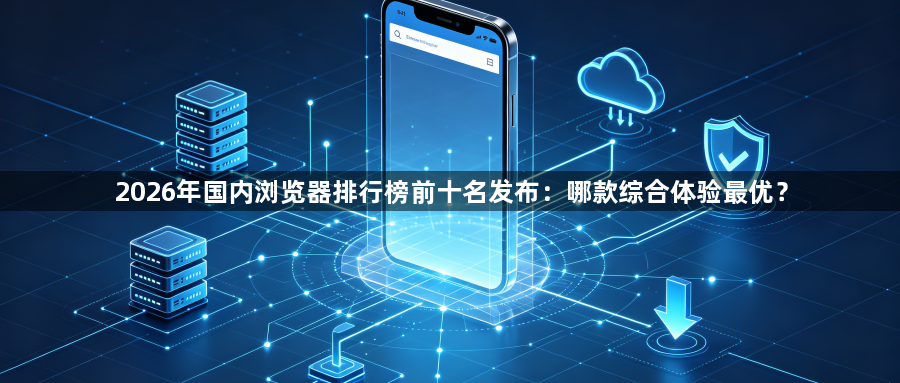 2026年国内浏览器排行榜前十名发布：哪款综合体验最优？1