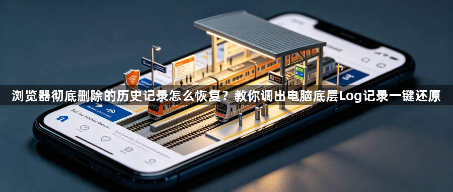 浏览器彻底删除的历史记录怎么恢复？教你调出电脑底层Log记录一键还原1